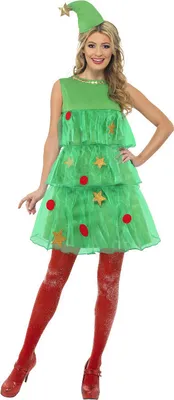 Produktbild von Weihnachtsbaum Tutu-Kleid Kostüm