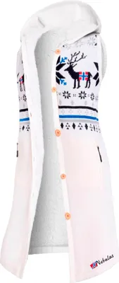 Produktbild von Nebulus Norweger Mantel ohne Ärmel NORGE Damen - , warmer Outdoormantel, praktischer & vielseitiger Mantel, P6420 - Damen, weiß, L/40