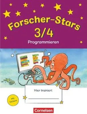 Produktbild von Forscher-Stars 3./4. Schuljahr. Sachunterricht - Programmieren - Übungsheft mit Lösungen