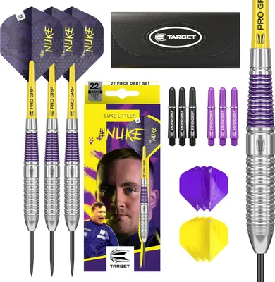 Productafbeelding van Target Luke Littler BRASS 22 gram stalen darts