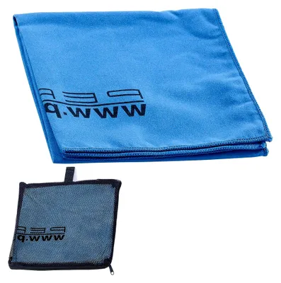 Produktbild von Mikrofaser Sporttuch in Blau, 80 x 40 cm