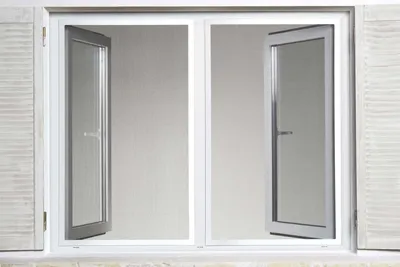 Produktbild von Powerfix Insektenschutz 130x150cm Fliegengitter Mückengitter Netz Aluminium Rahmen Weiß