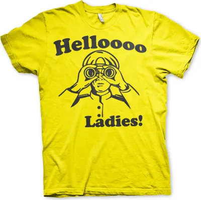 Produktbild von Helloooo Ladies! T-Shirt - Small - Yellow