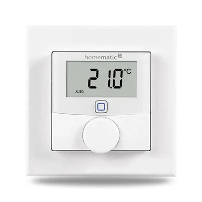 Obrázok produktu pre Nástenný termostat so senzorom vlhkosti a spínaným výstupom 230V - HmIP-BWTH