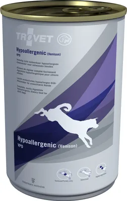 Produktbild von Trovet Hypoallergenic Hirsch-Kartoffel VPD 12x400 g | Nassfutter für Hunde | Allergie