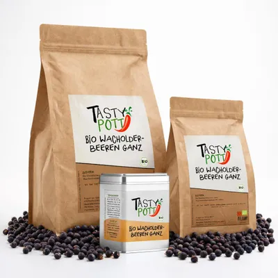 Produktbild von Tasty Pott  Wacholderbeeren ganz - ab 30g - 250g