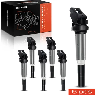 Obrázek produktu pro Frankberg 6x zapalovací modul zapalovací cívka pro BMW E81 E87 F20 F21 E88 E82 F23 F22 F87 F34 E46 E90 F30 F80 E93 E92 E91 F31