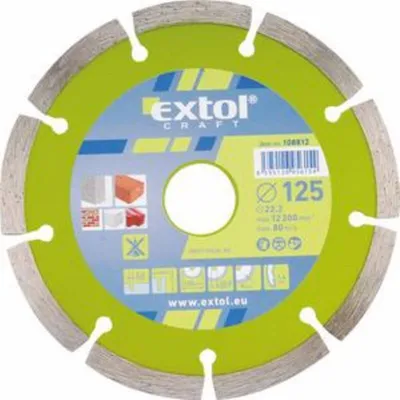 Obrázok produktu pre Diamantový segmentový rezný kotúč Extol Craft, 108814