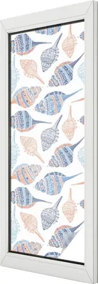 Zdjęcie produktu dla Folia witrażowa - 146x50 cm - wzór witrażowy - nieprzezroczysta dekoracyjna folia do ochrony prywatności - samoprzylepna, ochrona UV - powłoki