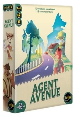 Zdjęcie produktu dla Gra planszowa agent avenue strategiczna dla dorosłych 2 graczy
