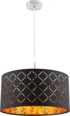 Produktbild von Globo Lighting Hängeleuchte Metall Nickel matt, 1x E27