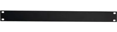 Produktbild von Blindplatte 19 Zoll (48,3 cm) Schwarz für ungenutzten Schrankplatz und Kühlluftführung