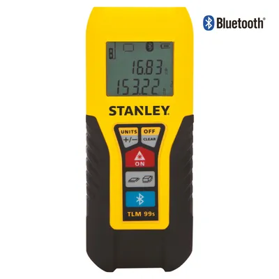 Produktbild von Stanley TLM99S, LCD, m, Schwarz, Gelb, AAA, 0 - 40 °C, 100 g