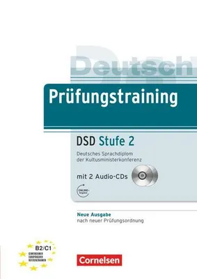 Obrázok produktu pre Prüfungstraining DaF B2-C1. Deutsches Sprachdiplom der Kultusministerkonferenz (DSD). Übungsbuch mit CDs und Lösungsbeileger