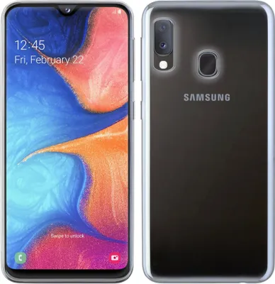 Zdjęcie produktu dla cofi1453® Etui silikonowe Basic kompatybilne z SAMSUNG GALAXY A20E (A202F) Etui TPU Miękki pokrowiec na telefon komórkowy Ochrona Przezroczysty