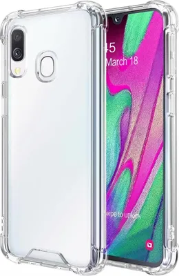 Produktbild von imoshion Shockproof Case Samsung Galaxy A40 - Transparent