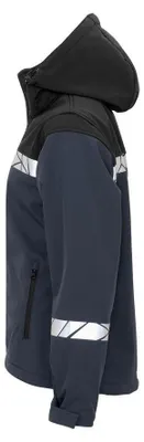 Produktbild von Projob - "7417" Softshelljacke für Damen, Reflektierende Details ET843 (M) (Schwarz/Gelb)