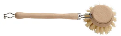 Produktbild von haug bürsten Spülbürste "LILI" aus Holz, Große Ausführung mit Borsten aus Naturfibre - ideal zur Reinigung von Geschirr, Gläser und Abwasch
