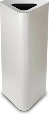 Produktbild von TKG Pure Mülleimer 60,0 l weiß, silber