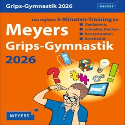 Produktbild von Kiefer, P: Meyers Grips-Gymnastik Tagesabreißkalender 2026 -