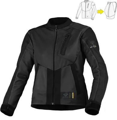 Produktbild von MACNA TORIDA Damentextiljacke S in schwarz