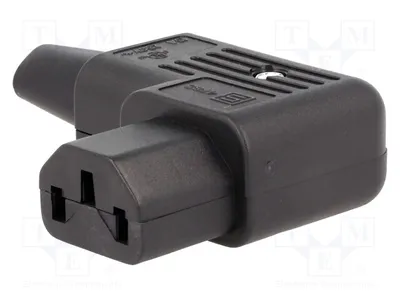 Zdjęcie produktu dla 1 x złącze: do zasilania prądem zmiennym, 10A, model 4785.0100. Złącza: wtyk, przewody