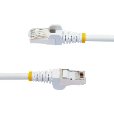 Zdjęcie produktu dla StarTech.com NLWH-10M-CAT6A-PATCH, 10 m, Cat6a, S/FTP (S-STP), RJ-45, RJ-45, Biały