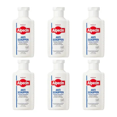 Productafbeelding van Alpecin Medicinale Anti-roos Shampoo, voordeelverpakking, 6 x 200 ml