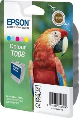 Image de Epson T008 - Inktcartridge / Tri-color (46 ml)