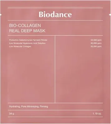 Zdjęcie produktu dla BIODANCE Bio-Collagen Real Deep Mask, 34g - kolagenowa maska do twarzy