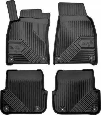 Image de Tapis en caoutchouc FROGUM Tapis de sol pour Audi A6 C6 2004-2008