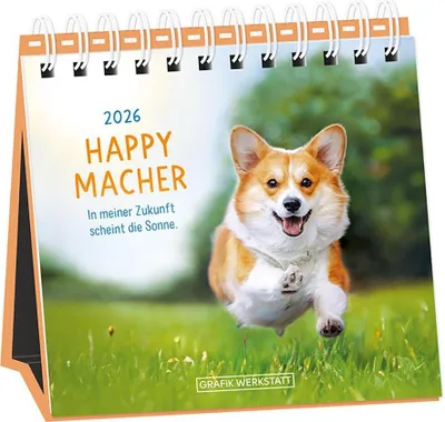 Produktbild von Tischkalender 2026 Happymacher
