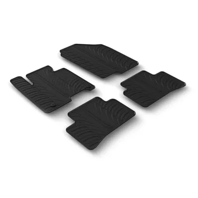Productafbeelding van Set rubberen vloermatten voor HYUNDAI Tucson (NX4, NX4E), voor- en achterkant