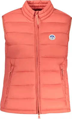 Image de Veste sans manches pour femme rouge - imperméable et fonctionnelle