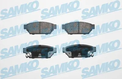 Produktbild von SAMKO Bremsbeläge Satz Hinten Bremsklötze für MITSUBISHI CARISMA (DA) 5SP547