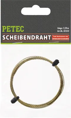 Produktbild von Petec Scheibendraht Schneiddraht Scheiben Montage Scheibenschneiddraht 82322