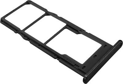 Produktbild von Clappio, Ersatzteil SIM-Kartenhalter für Samsung Galaxy A14 4G / 5G, Schwarz
