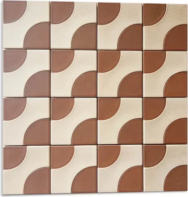 Produktbild von Geometrische Fliesen Mit Mustern – Selbstklebende Fliesen – Wandverkleidung – Wandpaneel – PVC Fliesen – Vinylflisen – PCV Flisen – Selbstklebend – Wanddeko – 9 Stück 30 x 30 cm
