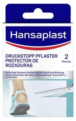 Image de Hansaplast Foot Expert sparadrap anti-pression, paquet de 2