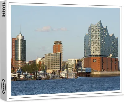 Produktbild von raxxa Premium-Puzzle "Die Elbphilharmonie in Hamburg", 1000 Teile