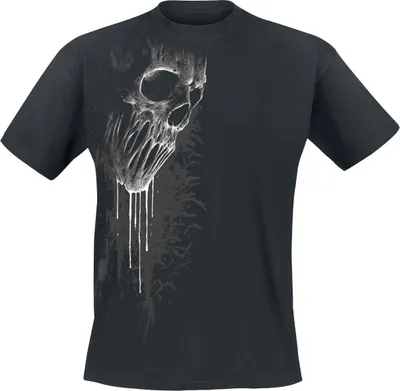 Produktbild von Spiral T-Shirt Herren Bat Curse schwarz 4XL