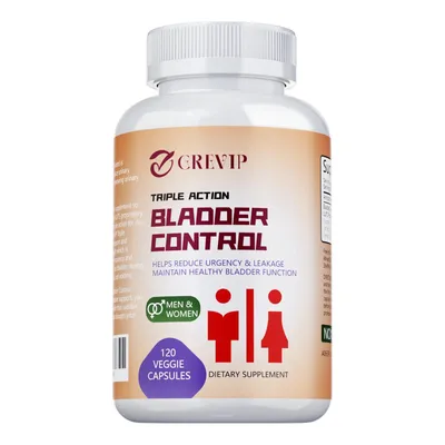 Produktbild von Bladder Control 1250 mg (120 Kapseln) Nahrungsergänzungsmittel, Blasenmuskulatur, Blase, Prostata, Harnwege, Harndrang