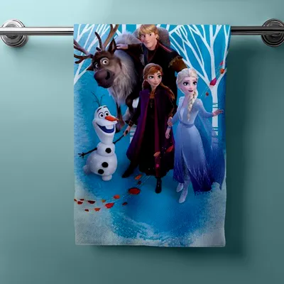 Produktbild von Jerry Fabrics Frozen Badetuch Handtuch Strandtuch 70 x 140 cm