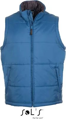 Produktbild von SOLs 44002 | Bodywarmer Warm - Farbe: Slate Blue - Größe: 3XL