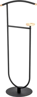 Produktbild von HAKU Herrendiener buche, schwarz - Massivholz, Metall, B/H/T: 45x115x34 cm