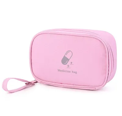 Produktbild von Notfalltasche klein - Tragbarer Erste-Hilfe-Organizer für Medizin, Medikamenten & Notfallapotheke