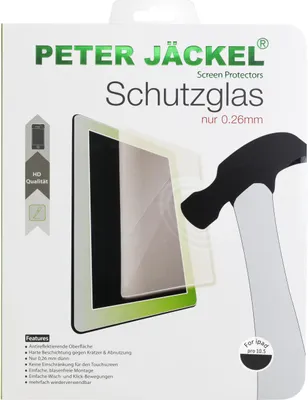 Produktbild von PETER JÄCKEL HD Glass Protector für Apple iPad Pro 2018 11