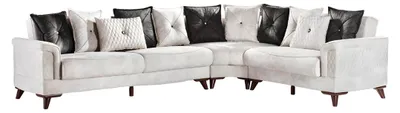 Produktbild von Wohnlandschaft Ecksofa Sofas Bettkasten Polstersofa Couch Sofa L-Form Eckcouch
