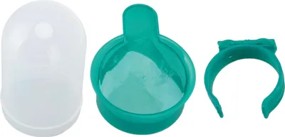 Obrázok produktu pre Praktické veľkokapacitné automatické napájadlo pre holuby do klietky, zelené, 500 ml