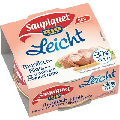 Image de Saupiquet Filets de thon à l'huile d'olive Léger (120 g)